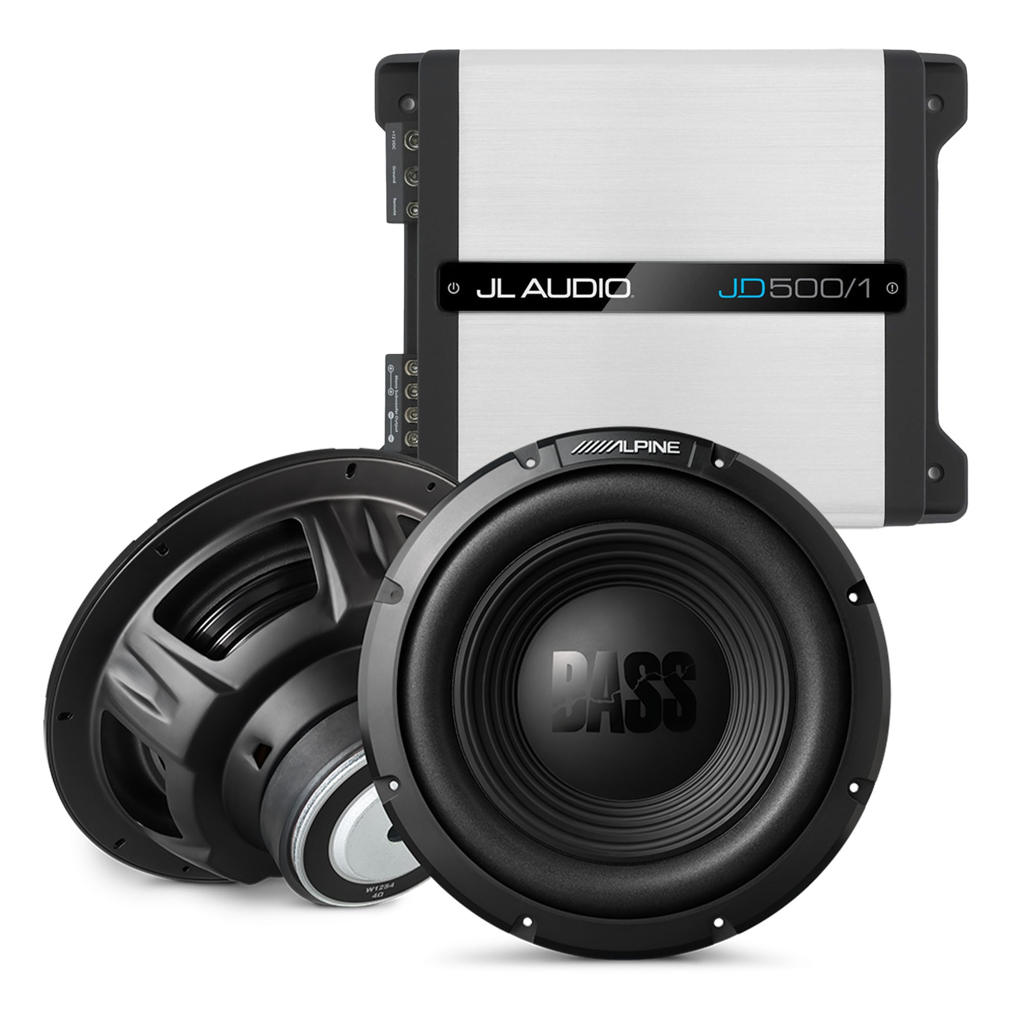 JL Audio JD500/1-Bundle Bass Packages